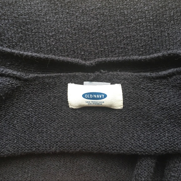 🟣 2/$10 Old Navy Open Front Cardigan - Black (M) - Picture 4 of 6